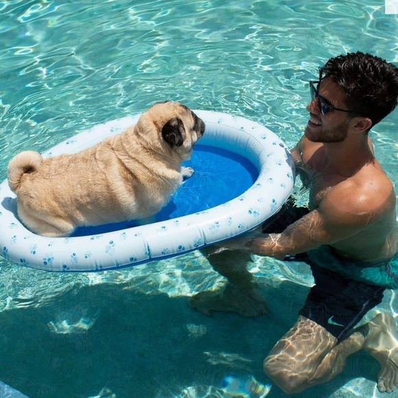 New PoolCandy Inflatable Pet Float - Picture 1 of 4